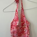 Hollister Cropped Colorful Halter Top Photo 0