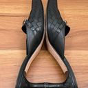 Brighton Vintage  “Pamela” Black Leather Pointy Heeled Mules Size 6M Photo 5