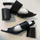 Ralph Lauren Lauren  Florin black chunky heel sandals Sz 10B Photo 3