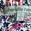 Charlotte Russe Charlotte Russ shorts pink and black pattern on white background size S Photo 5