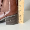 Gap  Women’s Chelsea Boots Ankle Bootie Brown Heel 2.5” Size 7 Very Good Photo 2