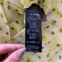 The Kooples  Anemone Chiffon Yellow Floral Sweetheart Bodice Mini Summer Dress Photo 10