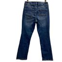 Maurice's  Denim Mid Rise Medium Wash Straight Leg Blue Jeans Womens 6 Short Photo 1