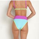 Beach Riot Emmy Bikini Bottom and Top - Cool Fluorescents - L bottom, M top Photo 1