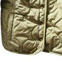 Brixton Reversible Sherpa Puffer Military Style Jacket Olive Green Size XS Photo 5