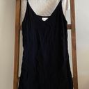 Aritzia Wilfred from  black spaghetti strap classic V neck mini dress Photo 0