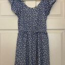 Jessica Simpson  Blue Cold Shoulder Dress Size S Gently Worn Photo 0