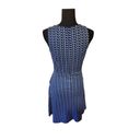 New York And Company  Blue/Black/White Printed Dress Photo 1