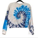 AGOLDE  Ballon Sleeve Crewneck Tie Dye Pullover SMALL Photo 2