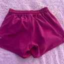 Lululemon Ripened Rasberry Hotty Hots 4 Inch Photo 0