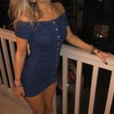 Forever 21 Off The Shoulder Denim Dress Photo 0