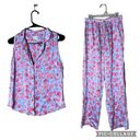 Krass&co Vintage The Pajama Gram  100% Silk Pajama Top and pants size small Photo 1