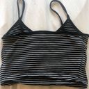 SheIn Cropped Stripe Tank Photo 2