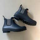 Hunter - Garden Stripe Chelsea Boots Pull On Rain Outdoors Yard Work Photo 2