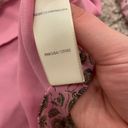 Rebecca Minkoff  pink floral blouse with flowy bell sleeves size small Photo 4