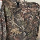 Camo Print Long Sleeve Shirt Brown Size M Photo 0