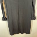 Philosophy NWT Nordstrom  Black long sleeve ruffle dress shift dress Size Small Photo 7