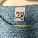 Vintage Blue Sweaters USA  Sweater Vest Medium Photo 2