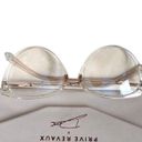 Dove Prive' Revaux x  Cameron Exclusive Retro Clear Cat Eye Blue Light Glasses Photo 5