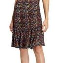 Tanya Taylor  Effie‎ Floral Printed Dress Womens Size XS Ruched Sleeve Multicolor Photo 0