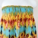 Tracy Evans Vintage Y2K  Light cotton tie dye Ruffle skirt tube top festival XL Photo 3