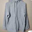 Lululemon  So Sherpa Wool Blend Boucle Gray Heather Hooded Zip Jacket size 2 Photo 6