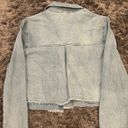 Aeropostale Cropped Light Wash Denim Jacket Photo 1