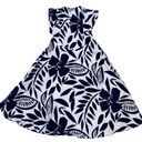 Trixxi - FLORAL white black STRAPLESS MINI DRESS size 3 junior Photo 0