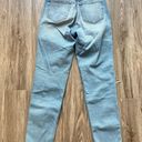 Hollister  Super High Rise Light Wash Distressed Straight Leg Jeans Size 25 Photo 7