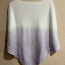 Barefoot Dreams  Cozychic Ultra Lite Ocean Breeze ombre soft violet Poncho NEW OS Photo 7