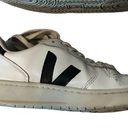 VEJA V-10 Extra White Black Low Top Casual Size US 6 Sneakers. Photo 4