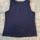 Karen Scott  Navy Blue Tank Top 3X Photo 1