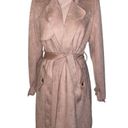 Philosophy  Suede Trench Coat Photo 0