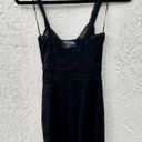 LIONESS NWT  Mademoiselle Sheer Lace Mini Dress Onyx Black Women's Size AU 6 / XS Photo 5