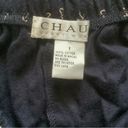 Vintage CHAUS sport women’s drawstring pants navy blue tapered with pockets XL Size 1X Photo 4