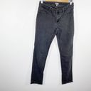 J.Jill  Washed Grey Cotton Blend Stretch Skinny Jeans Women's Size 6 Photo 4