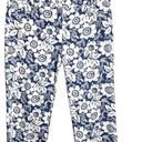 Krass&co NY &  - Blue & White Floral Capri Pants - Sz. 8 Photo 0