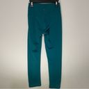 Yogalicious  XS teal yoga pants with front key pocket Photo 7