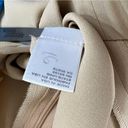 Lafayette 148  New York Size 14x28 Pants Tan Elastic Waist Side Zip Silk HEMMED Photo 5