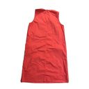 Everlane  Clean Cotton V-Neck Sheath Sleeveless Dress in Poppy Red sz 2 Photo 3