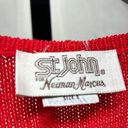 St. John  for Neiman Marcus Red Blur Santana Knit 70s dress sz 8 small medium 70s Photo 1