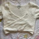 Jun & Ivy White Cropped Soft Cardigan Photo 1