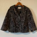 Jones New York Vintage Patterned Corduroy  Blazer Photo 1