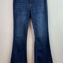 KanCan USA KanCan Celestine Mid Rise Flare Flared Jeans Dark Wash Stretch womens  9 28 Photo 1