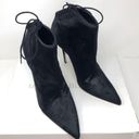 Manolo Blahnik  black calf hair pointed booties, made in italy, size 40, NWOT Photo 3