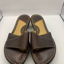 Born concept  BOC Women's Sandals Size 8M Strapped Brown Slip On EUC Photo 5