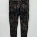 Spanx  Faux Leather Leopard Shine Legging Pants Shapewear Animal Print Size 1X Photo 11