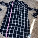 SO  medium plaid‎ shirt dress Photo 5