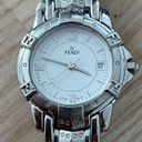 Fendi  Rare Ladies Luxury Watch Registered Model White Dial  Stainless Bracelet Photo 1