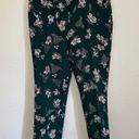 Eliane Rose  Emeral Green Floral Trouser Pants Fall Photo 1